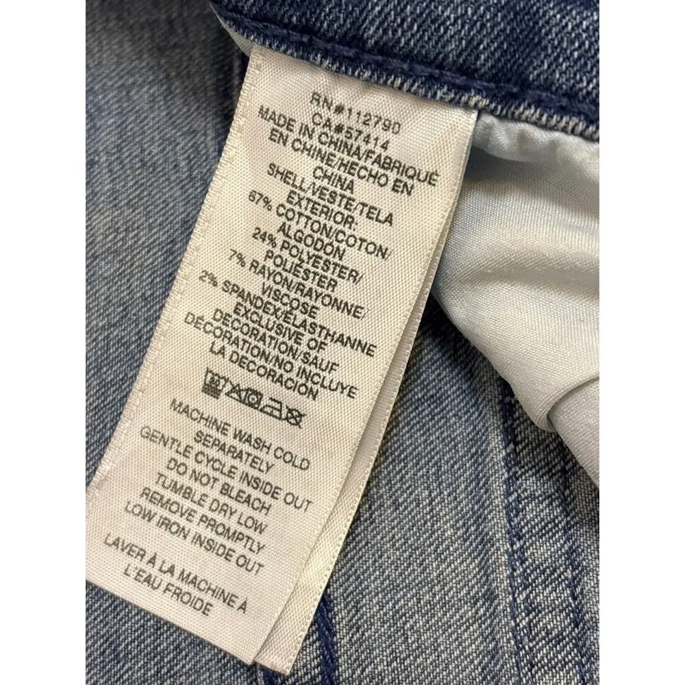 Men’s True Religion Blue denim jeans Ricky Relaxed straight 34x34 flap pocket